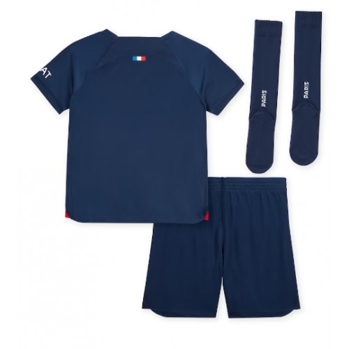 Maillot de foot Paris Saint-Germain Domicile enfant 2023-24 Manches Courte (+ pantalon court)